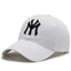 Fashion Letters Embroidery Baseball Caps Women Men Snapback Cap Female Male Visors Sun Hat Unisex Adjustable Cotton Trucker Hats - Slobuy
