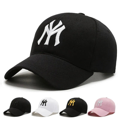 Fashion Letters Embroidery Baseball Caps Women Men Snapback Cap Female Male Visors Sun Hat Unisex Adjustable Cotton Trucker Hats - Slobuy