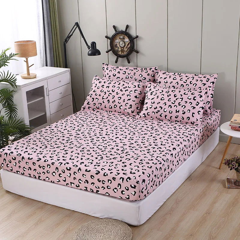 Fashion Magic space Bed Fitted Sheets Sábanas Mattress Cover with Elastic Microfiber 90*200*30 120*200*30cm(no pillowcase) - Slobuy