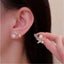 Fashion Punk Irregular Liquid Earrings Hip-Hop Personality Metal Hollow Earrings Clip Girls Party Jewelry Gifts Y2K Accessories - Slobuy
