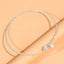 Fashion Rhinestone Heart Collar Choker Necklace for Women Simple Open Collar Necklace Torques Jewelry Accessories - Slobuy