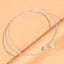 Fashion Rhinestone Heart Collar Choker Necklace for Women Simple Open Collar Necklace Torques Jewelry Accessories - Slobuy