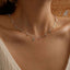 Fashion Simple Candy Color Tassel Necklace for Women Aesthetic All-match Pendant Jewelry Choker Neck Accessories Gift Chain - Slobuy