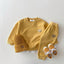 Fashion Toddler Baby Boys Girl Fall Clothes Sets Baby Girl Clothing Set Kids Sports Bear Sweatshirt Pants 2Pcs Suits Outfits - Slobuy