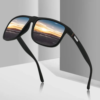 Fashion Vintage Square Polarized Sunglasses Men Women Luxury Brand Designer Men's Sun Glasses Driving Fishing UV400 Eyewear Man - Slobuy