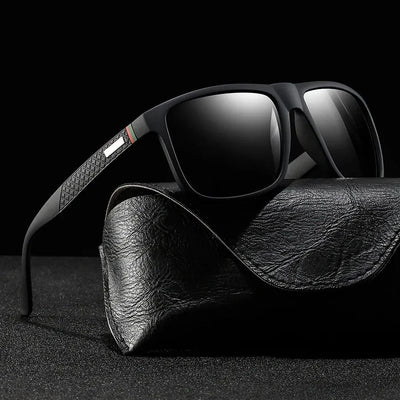 Fashion Vintage Square Polarized Sunglasses Men Women Luxury Brand Designer Men's Sun Glasses Driving Fishing UV400 Eyewear Man - Slobuy