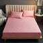 Fashion Waterproof Mattress Cover Quilted Fitted Sheet 140*200 160*200 Mattress Protector Solid Color Bed Cover NO Pillowcase - Slobuy