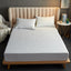 Fashion Waterproof Mattress Cover Quilted Fitted Sheet 140*200 160*200 Mattress Protector Solid Color Bed Cover NO Pillowcase - Slobuy