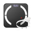 Fashion Weight Scale Bluetooth Body Fat Accurate Mobile Phone Analyzer App BMI Smart Electronic Analyzer For Bathroom - Slobuy