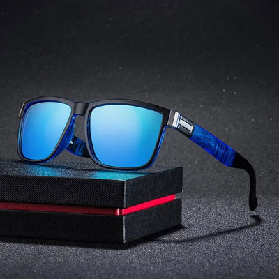 Fashionable Men Women Polarized Sunglasses Luxury Brand Designer Sun Glasses Vintage Square Driving Fishing UV400 Man Eyewear - Slobuy