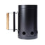Fast Charcoal Ignition Barrel Carbon Stove Outdoor Barbecue Fire Starter Bucket for Outdoor Convenience Black - Slobuy
