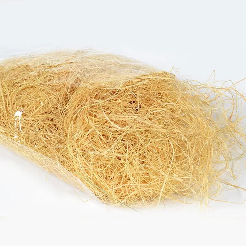 1 Pack 30g Jute Nesting Material Nest / Fibre Aviary Birds Canaries Finches Nest Filled Grass Bird Cage Accessories Decoration - Slobuy