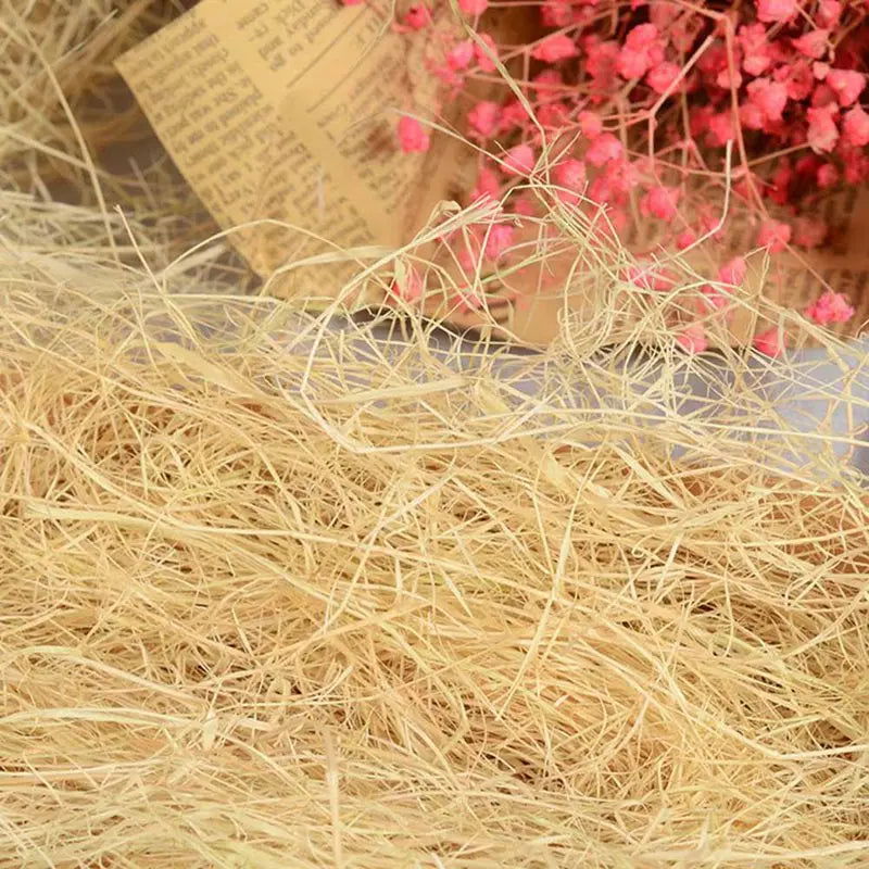 1 Pack 30g Jute Nesting Material Nest / Fibre Aviary Birds Canaries Finches Nest Filled Grass Bird Cage Accessories Decoration - Slobuy