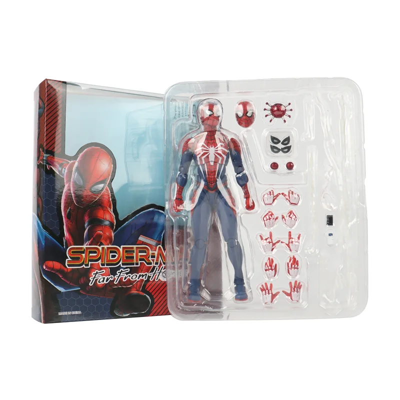Figuarts Marvel’s Spider Man PS4 Game Version Peter Parker Marvel legend Action Figure Model Toys Collection Gift - Slobuy