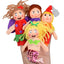 Finger Puppets Set Baby 10 pcs Animals Plush Doll Hand Cartoon  Family Hand Puppet Cloth theater Educational Toys for Kids Gifts - Slobuy
