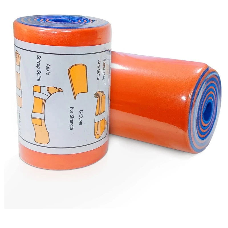 First Aid Universal Aluminum Splint Roll Medical Survival Polymer For Fixture Bone Emergency Kit Outdoor Travel - Slobuy