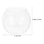 Fish Bowl Plastic Round Fish Bowl Unbreakable Vases Bowls Fish Tank Aquarium Clear Globe Hydroponic Planter Vase Pot Goldfish - Slobuy