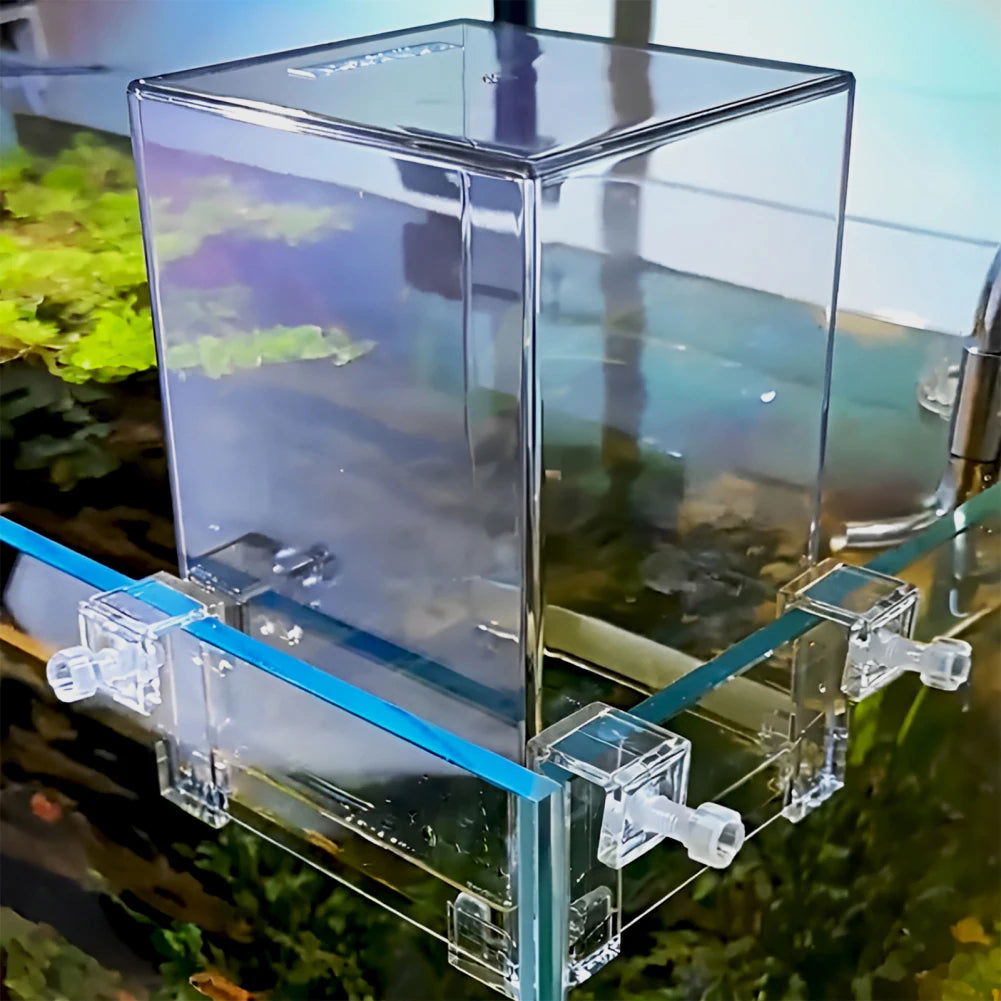 Fish Elevator Inverted Aquarium Fish Tower Fish Tank Aquarium Decorations Make Your Fish Fly Above The Water - Slobuy