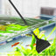Fish Tank Cleaning Tool Flat Sand Algae Removal Dual-use Glass Algae Removal Scraper Household Cleaning Tool Aquarium Accessorie - Slobuy