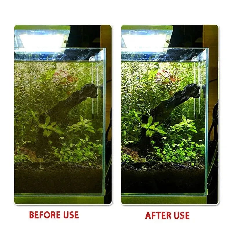 Fish Tank Cleaning Tool Flat Sand Algae Removal Dual-use Glass Algae Removal Scraper Household Cleaning Tool Aquarium Accessorie - Slobuy