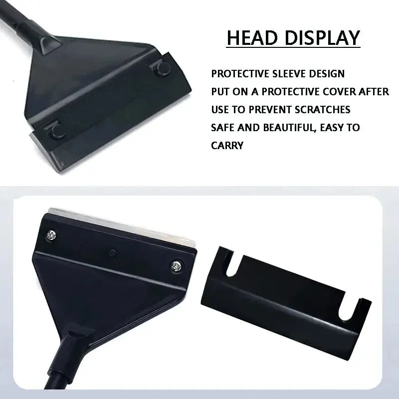 Fish Tank Cleaning Tool Flat Sand Algae Removal Dual-use Glass Algae Removal Scraper Household Cleaning Tool Aquarium Accessorie - Slobuy