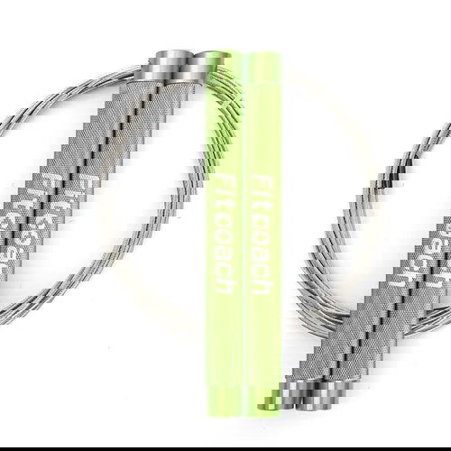 Fitcoach Speed Jump Rope Adjustable Aluminum Skipping Rope for Fitness, Endurance Exercise,Intensity Training - Slobuy