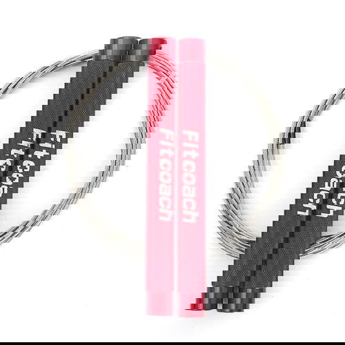 Fitcoach Speed Jump Rope Adjustable Aluminum Skipping Rope for Fitness, Endurance Exercise,Intensity Training - Slobuy