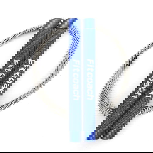 Fitcoach Speed Jump Rope Adjustable Aluminum Skipping Rope for Fitness, Endurance Exercise,Intensity Training - Slobuy