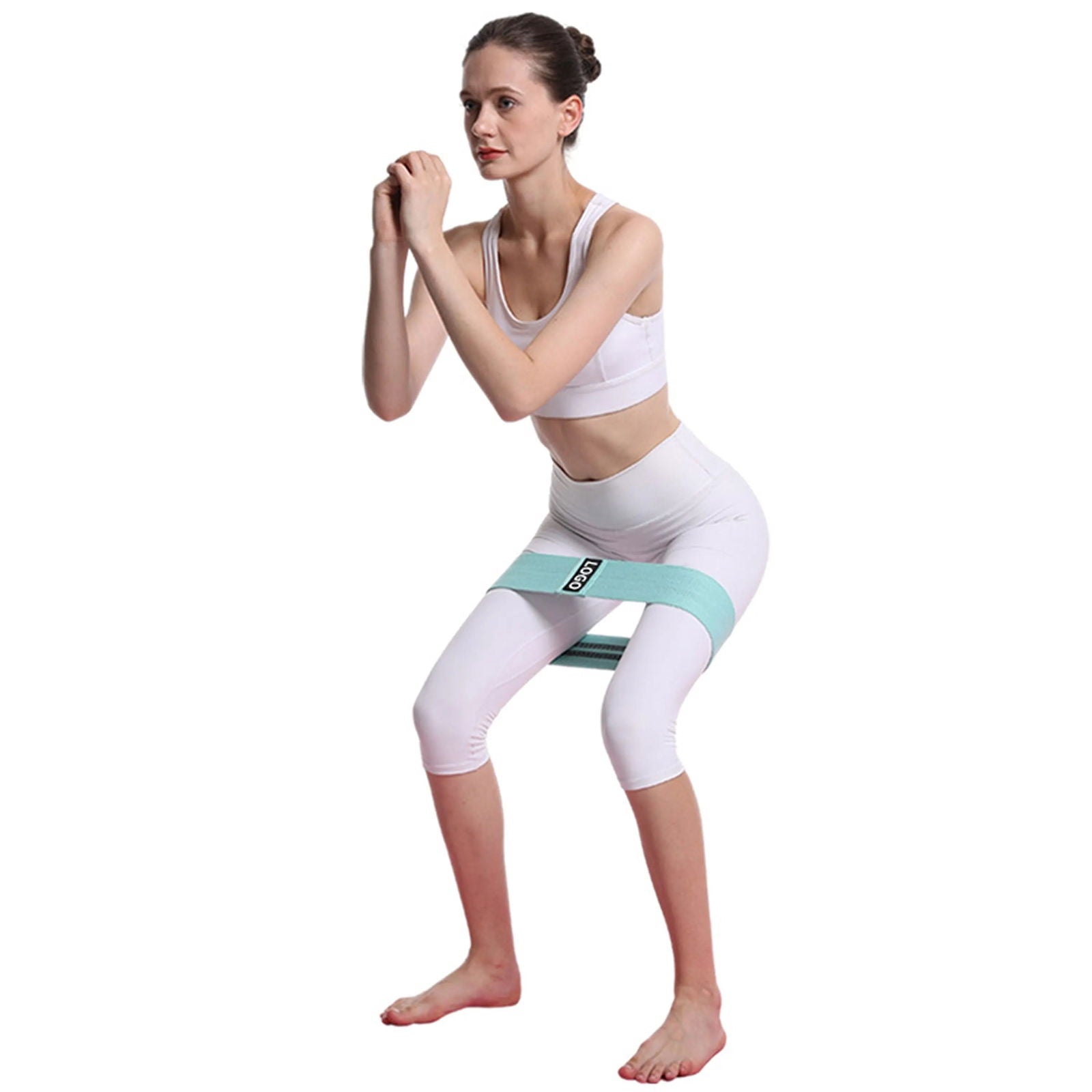 Fitness Beauty Body Squat Hip Stretch Latex Yoga Elastic Band - Slobuy