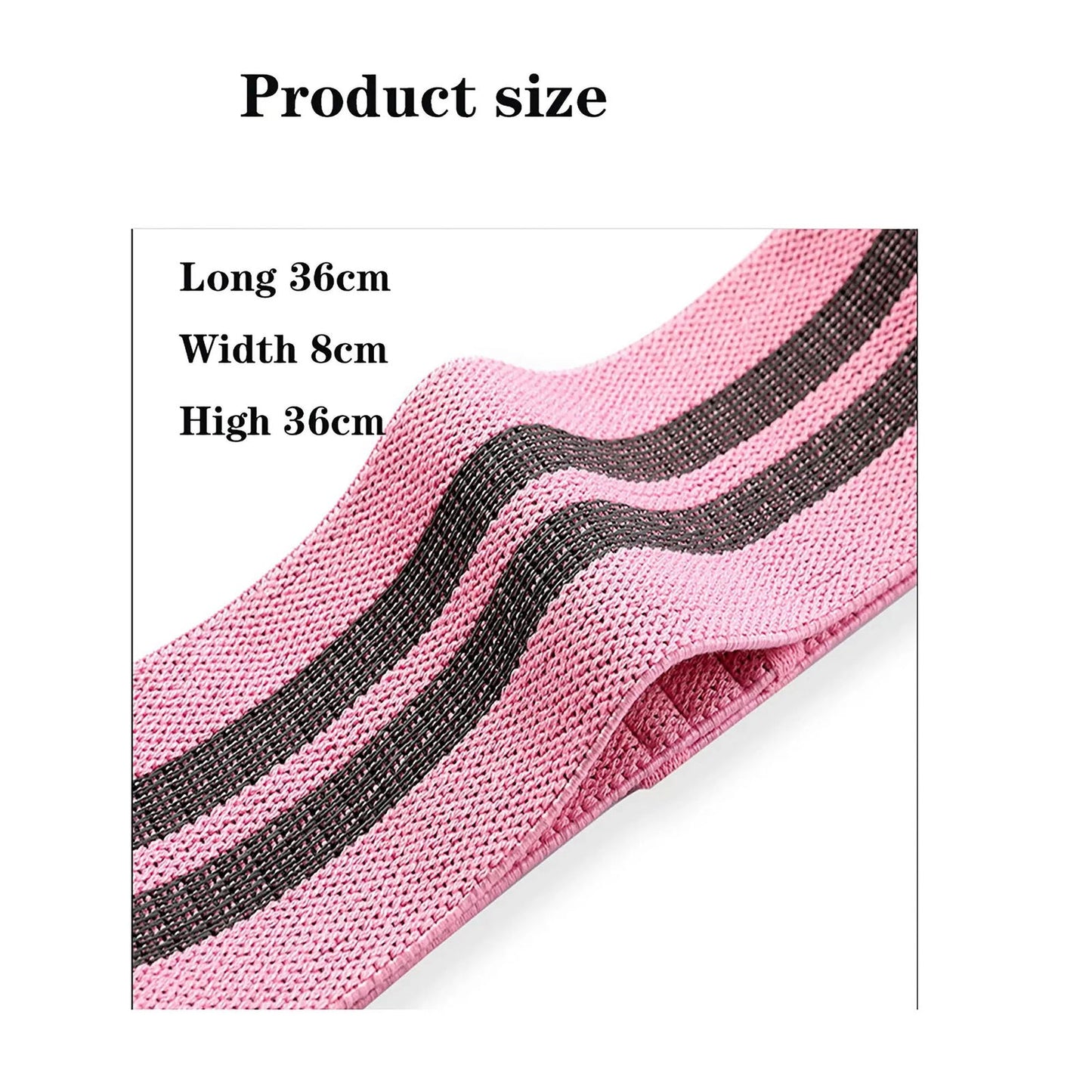 Fitness Beauty Body Squat Hip Stretch Latex Yoga Elastic Band - Slobuy