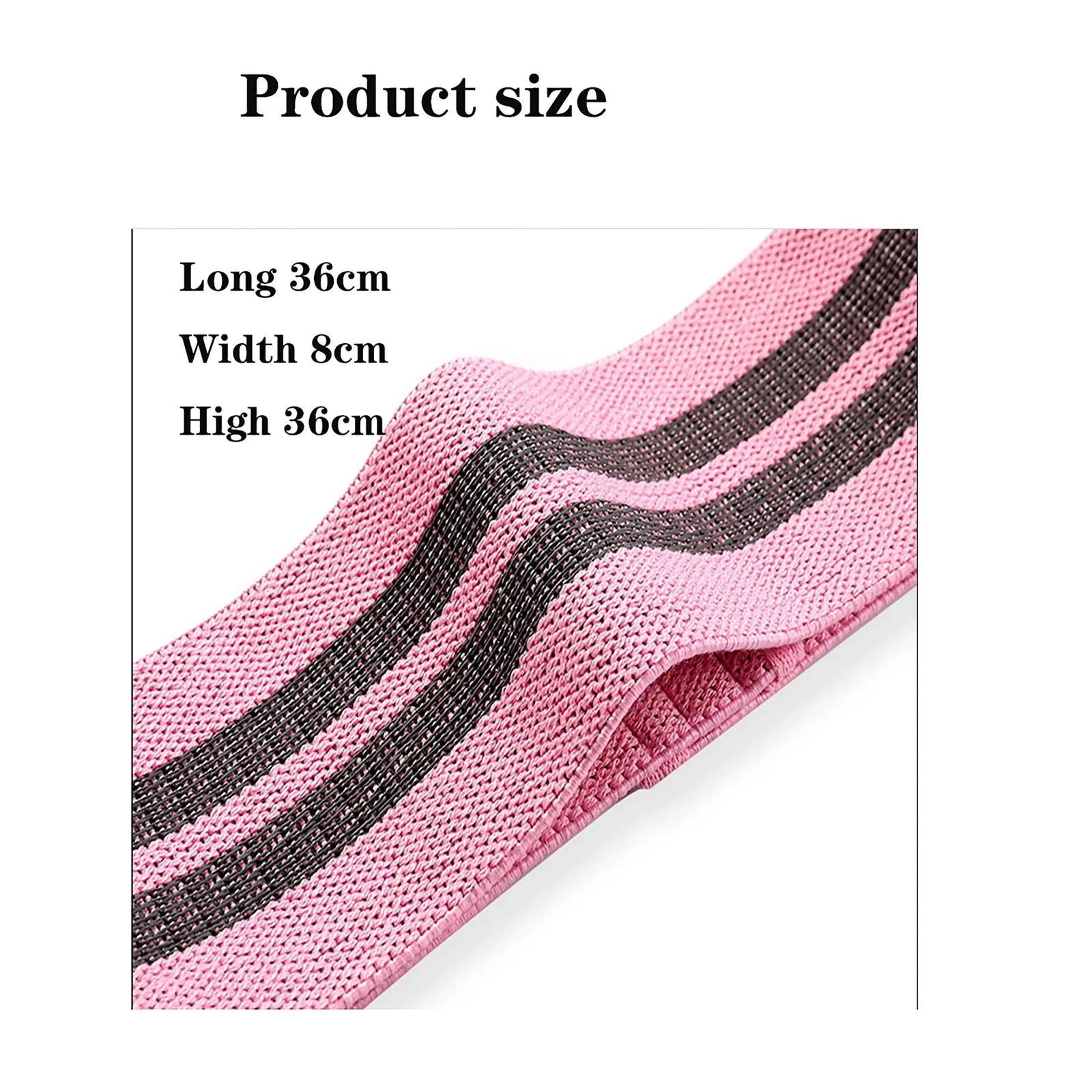Fitness Beauty Body Squat Hip Stretch Latex Yoga Elastic Band - Slobuy