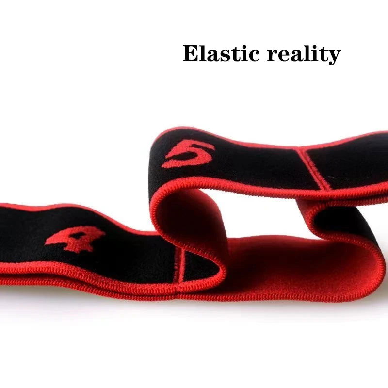 Fitness Exercise Women Man Latin Dance Elastic Stretch Belt Exercise Pull Strap Sports Yoga Resistance Band For Body Building - Slobuy