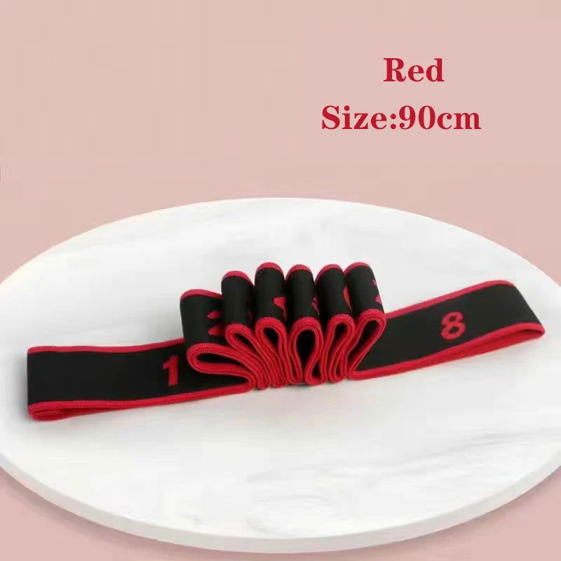 Fitness Exercise Women Man Latin Dance Elastic Stretch Belt Exercise Pull Strap Sports Yoga Resistance Band For Body Building - Slobuy