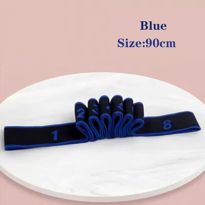 Fitness Exercise Women Man Latin Dance Elastic Stretch Belt Exercise Pull Strap Sports Yoga Resistance Band For Body Building - Slobuy