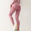 Fitness Women Sport Seamless Leggings High Waist Elastic Solid Yoga Leggings Gym Jogging Quick Dry Push Up Slim Pants Female - Slobuy