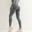 Fitness Women Sport Seamless Leggings High Waist Elastic Solid Yoga Leggings Gym Jogging Quick Dry Push Up Slim Pants Female - Slobuy