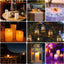 Flameless LED Candles with Remote Control  and Timer Battery Operated  Flickering Candle for Home Party Wedding Christmas Decor - Slobuy