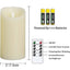 Flameless LED Candles with Remote Control  and Timer Battery Operated  Flickering Candle for Home Party Wedding Christmas Decor - Slobuy