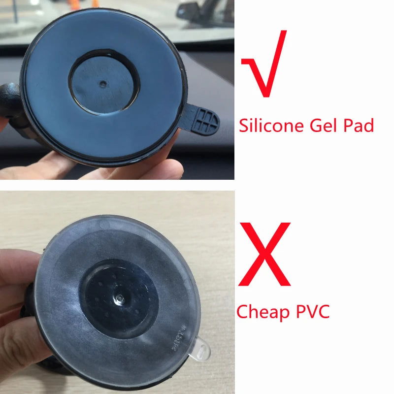 Flexible Long Arm Magnetic Car Phone Holder Silicon Pad Strong Sucker Magnet Phone Stand Holder For Smartphone Car Accessories - Slobuy