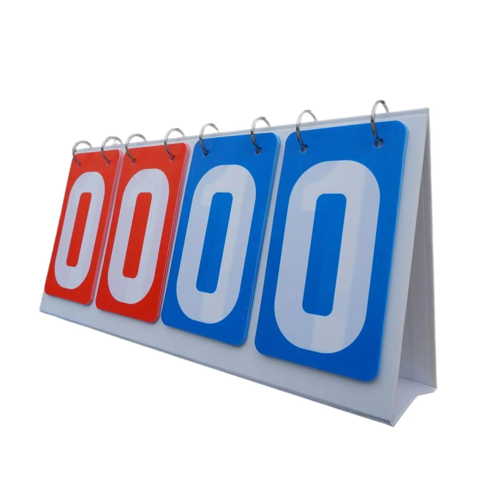 Flip Score Board Portable Scoring Board Tabletop Scoreboard for Basketball Tennis Ball Sports - Slobuy