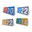 Flip Score Board Portable Scoring Board Tabletop Scoreboard for Basketball Tennis Ball Sports - Slobuy