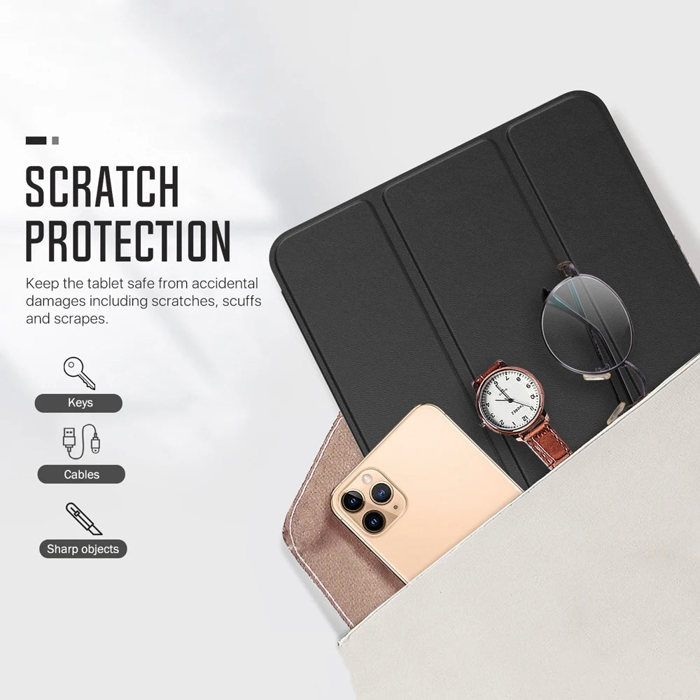 Flip Tablet Case For Samsung Galaxy Tab A A6 10.1'' (2016) T580 Funda PU Leather Smart Cover For SM-T580 SM-T585 Folio Capa - Slobuy