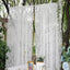 Floral Lace Sheer Rod Pocket Curtain Panel - Slobuy