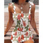 Floral Tight Camisole Dress For Women 2024 Spring Summer Beach  Female Clothing Sexy Club Mini Skirt Vestidos Casual Short Dress - Slobuy