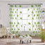 Floral Tulle Curtains For Living Room White Sheer Curtains For Bedroom Door Short Kitchen Window Curtains Drapes decoration - Slobuy