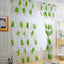 Floral Tulle Curtains For Living Room White Sheer Curtains For Bedroom Door Short Kitchen Window Curtains Drapes decoration - Slobuy