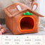 Foldable Dog House Indoor Warm Sofa Kennel Bed Mat for Small Medium Large Dogs Cats Warm Puppy Cave Cat Nest Winter Pet Products - Slobuy