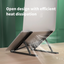 Foldable Laptop Stand Adjustable Portable Notebook Bracket Support Base ABS Holder For Macbook Air Pro Accessories Convenient - Slobuy