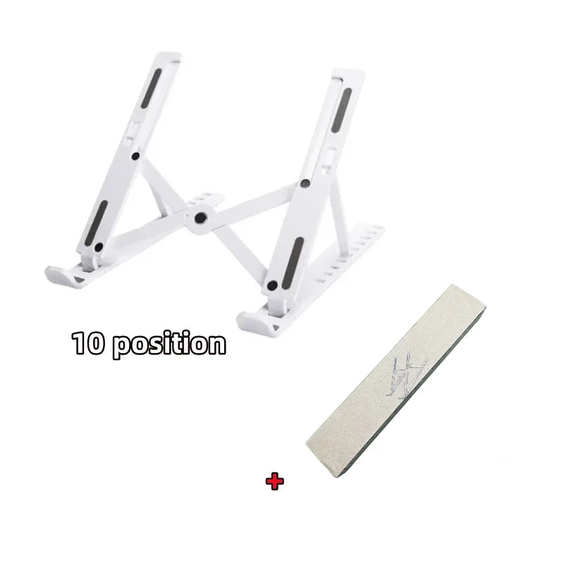 Foldable Laptop Stand Adjustable Portable Notebook Bracket Support Base ABS Holder For Macbook Air Pro Accessories Convenient - Slobuy