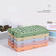Folding Plastic Storage Box Collapsible Storage Container Desktop Cosmetic Storage Basket Home Office Organizer Box Storage Box - Slobuy